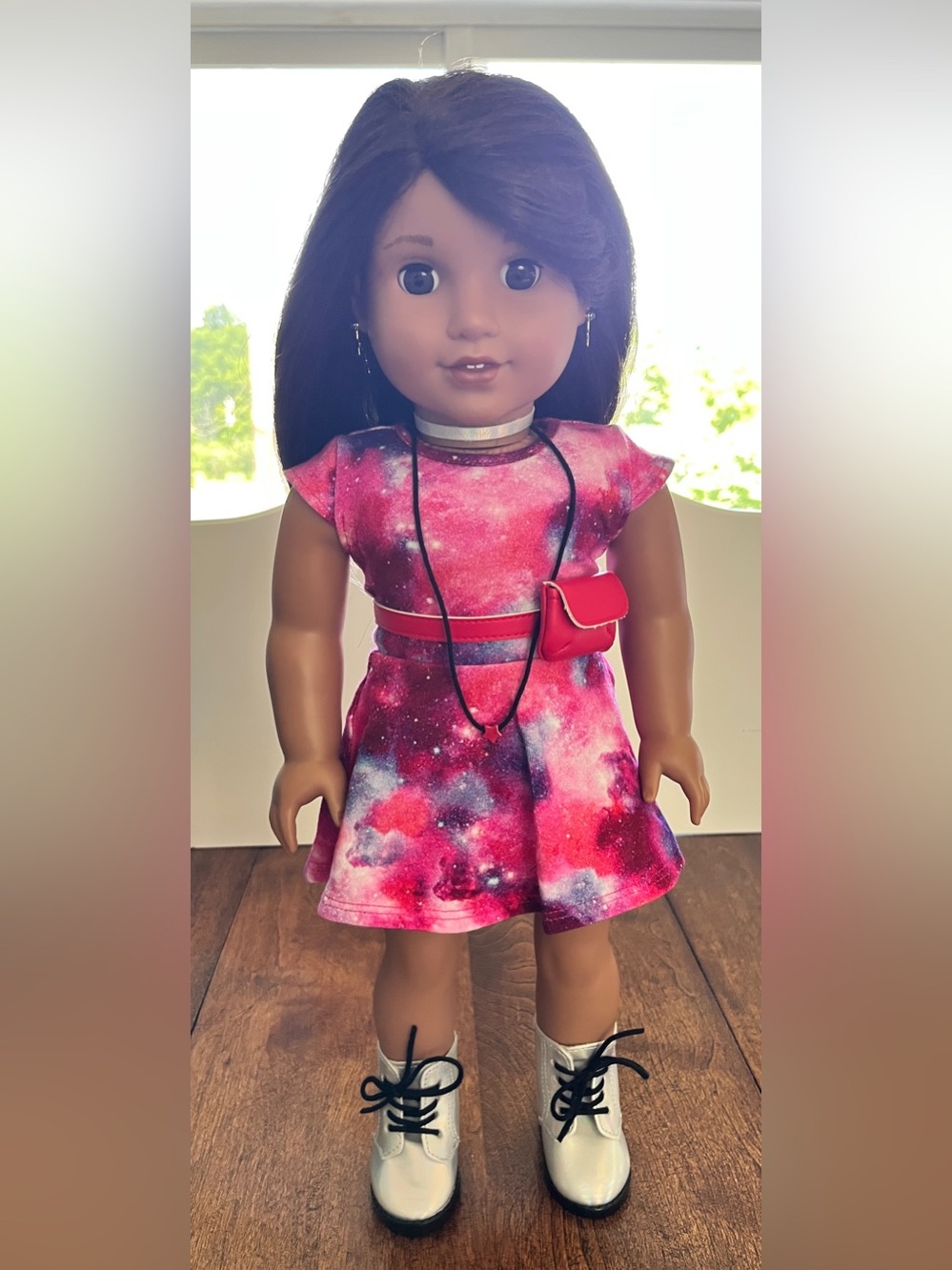 American Girl
Of The Year 2018 Luciana Vega in meet outfit